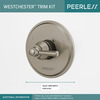 Peerless Westchester Valve Only Trim 1L 14S PTT14023-BN